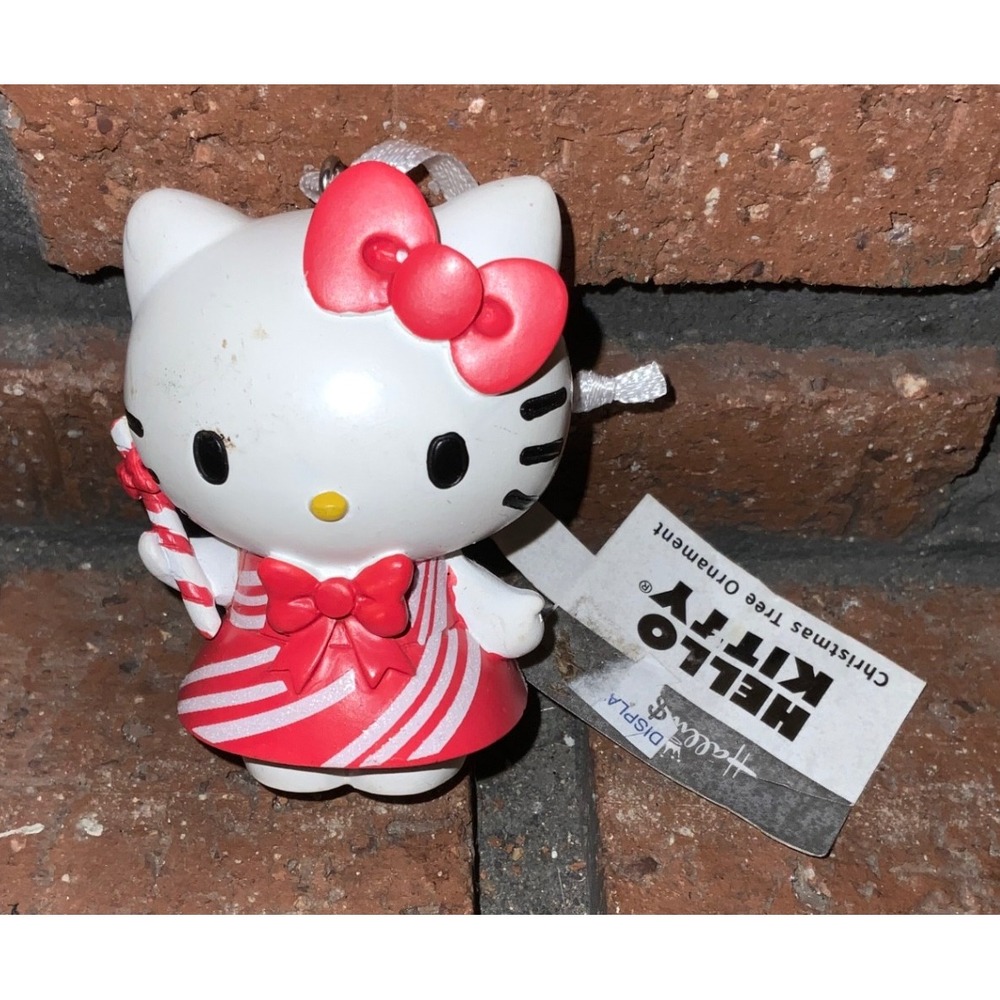 Hallmark Hello Kitty White Red Christmas‎ Ornament Sanrio 2018